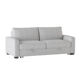 Price Gray Sofa with Pull-out Bed - Ornate Home