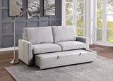 Price Gray Sofa with Pull-out Bed - Ornate Home