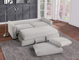 Price Gray Sofa with Pull-out Bed - Ornate Home