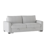 Price Gray Sofa with Pull-out Bed - Ornate Home