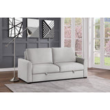 Price Gray Sofa with Pull-out Bed - Ornate Home