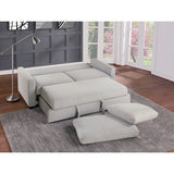 Price Gray Sofa with Pull-out Bed - Ornate Home