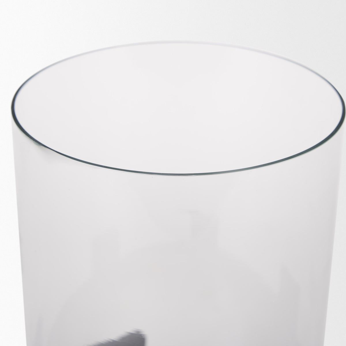 Price Matte Black-Brown Small Metal with Glass Hurricane Candle Holder