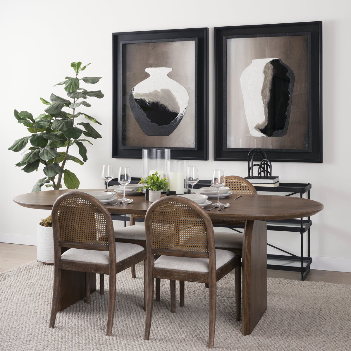 Price Matte Black-Brown Small Metal with Glass Hurricane Candle Holder