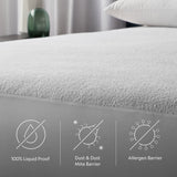 Prime Comfor White Cot Mattress Protector - Ornate Home