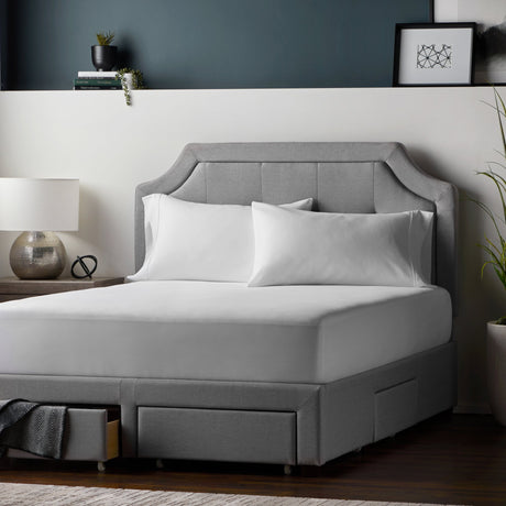 Prime™ White Twin XL Mattress Protector - Ornate Home