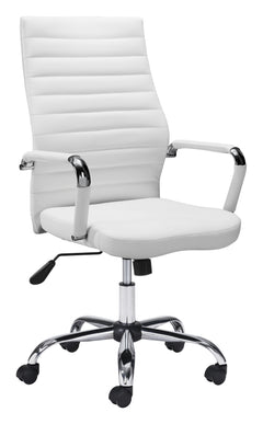 Primero White Office Chair - Ornate Home