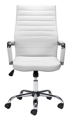 Primero White Office Chair - Ornate Home