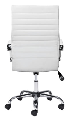 Primero White Office Chair - Ornate Home