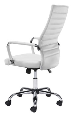 Primero White Office Chair - Ornate Home