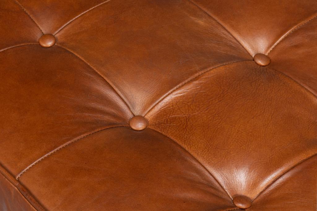 Prince Albert Brown Bench Leather - Ornate Home