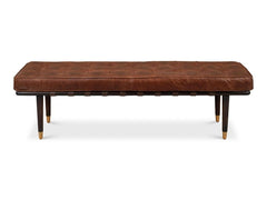 Prince Albert Brown Bench - Ornate Home