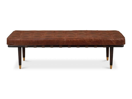 Prince Albert Brown Bench - Ornate Home