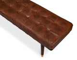 Prince Albert Brown Bench - Ornate Home