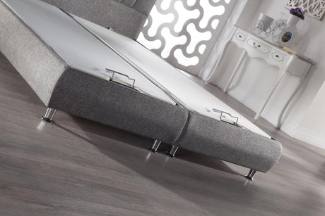 Prince Gray Storage Bed - Ornate Home