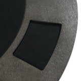Prince Gray Round Game Table