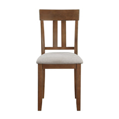Prineville Cherry 7-Piece Pack Dinette Set - Ornate Home