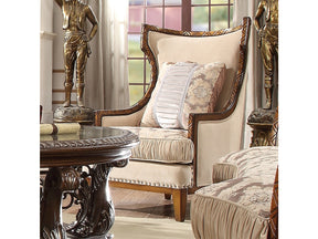 Priscilla Dark Oak Chair  / HD-823 - Ornate Home