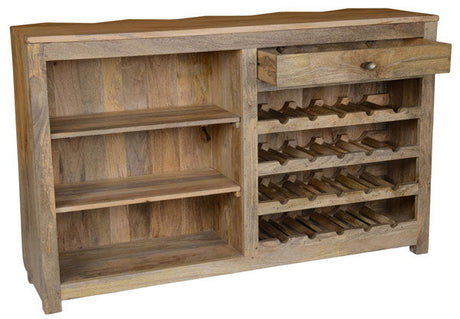 Prism Brown Bar Cabinet - Ornate Home