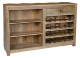 Prism Brown Bar Cabinet - Ornate Home
