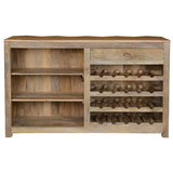 Prism Brown Bar Cabinet - Ornate Home