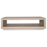 Prism Light Oak Coffee Table - Ornate Home