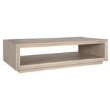 Prism Light Oak Coffee Table - Ornate Home
