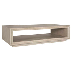 Prism Light Oak Coffee Table - Ornate Home