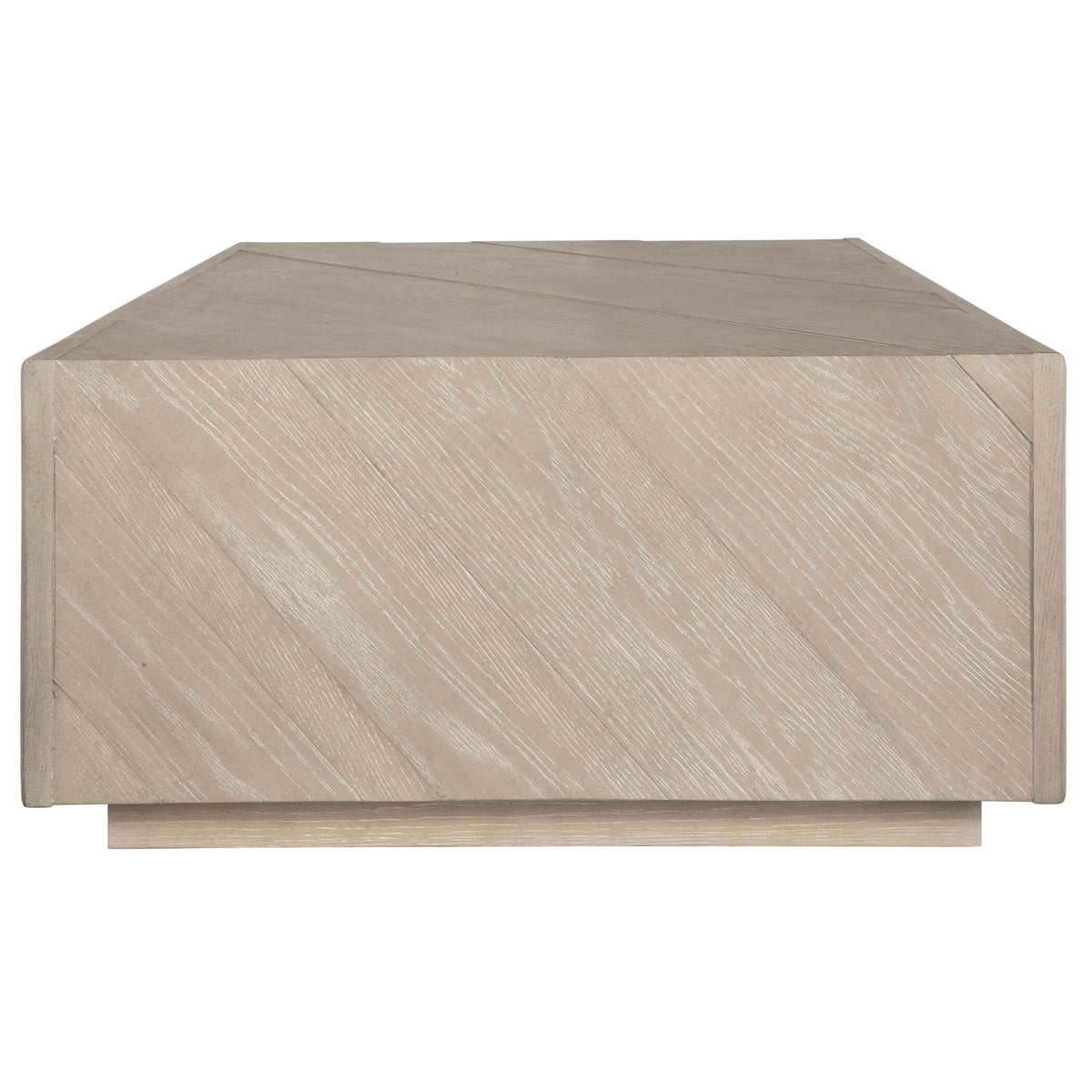 Prism Light Oak Coffee Table - Ornate Home