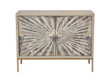 Prisma Bone 2-Door Accent Cabinet - Ornate Home