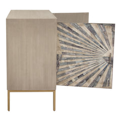 Prisma Bone 2-Door Accent Cabinet - Ornate Home