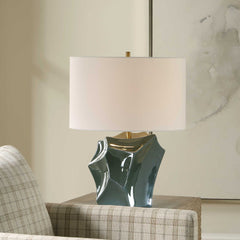 Prisma Smoky Bronze Table Lamp - Ornate Home