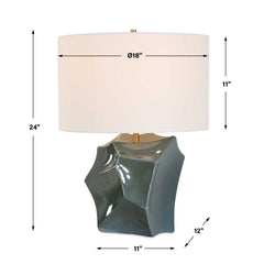 Prisma Smoky Bronze Table Lamp - Ornate Home