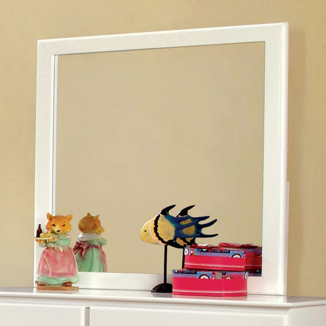 Prismo White Mirror - Ornate Home