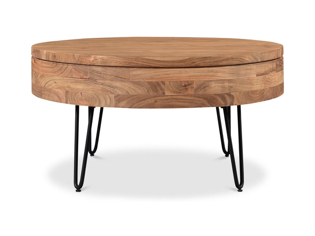 Privado Natural Storage Coffee Table - Ornate Home