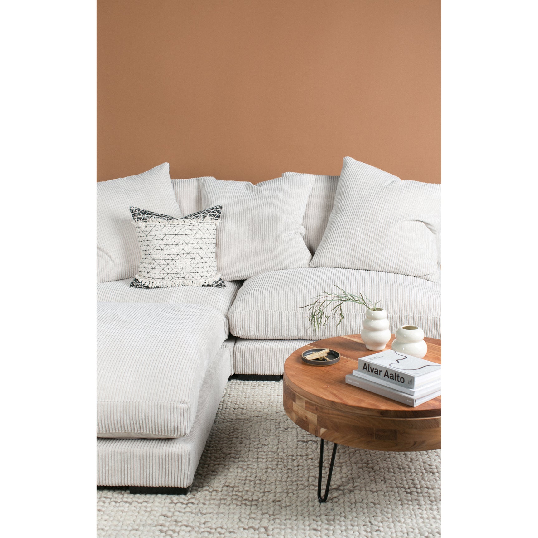 Privado Natural Storage Coffee Table - Ornate Home