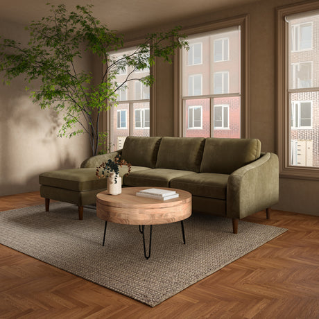 Privado Natural Storage Coffee Table - Ornate Home