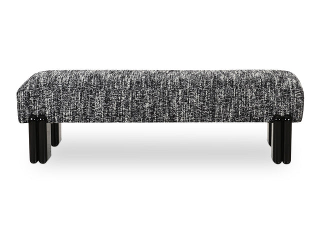 Priya Black Bench - Ornate Home
