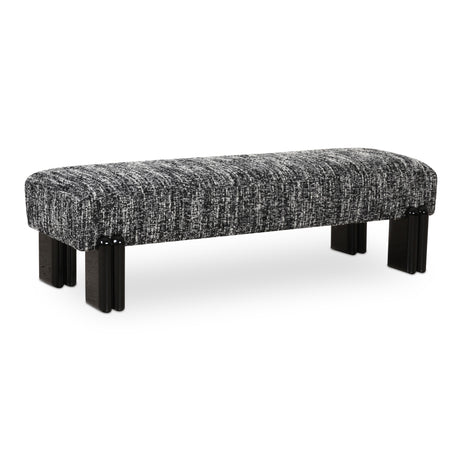 Priya Black Bench - Ornate Home