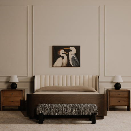 Priya Black Bench - Ornate Home