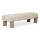 Priya Off White Bench - Ornate Home