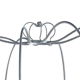 Priya Silver Twin Bed w/ Canopy - Ornate Home