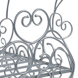 Priya Silver Twin Bed w/ Canopy - Ornate Home