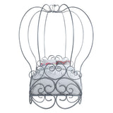 Priya Silver Twin Bed w/ Canopy - Ornate Home