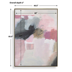 Process Multicolor Framed Abstract Art - Ornate Home