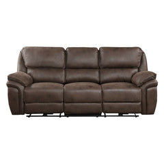 Proctor Brown Power Double Reclining Sofa - Ornate Home
