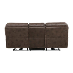 Proctor Brown Power Double Reclining Sofa - Ornate Home