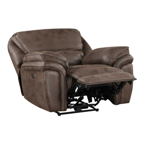 Proctor Brown Power Reclining Chair - Ornate Home