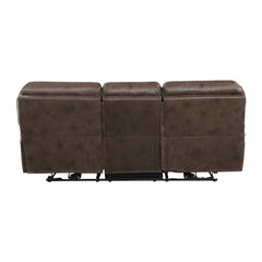Proctor Brown Power Reclining Sofa and Loveseat - Ornate Home
