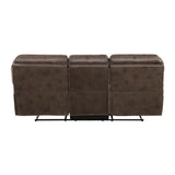 Proctor Brown Reclining Sofa & Loveseat - Ornate Home